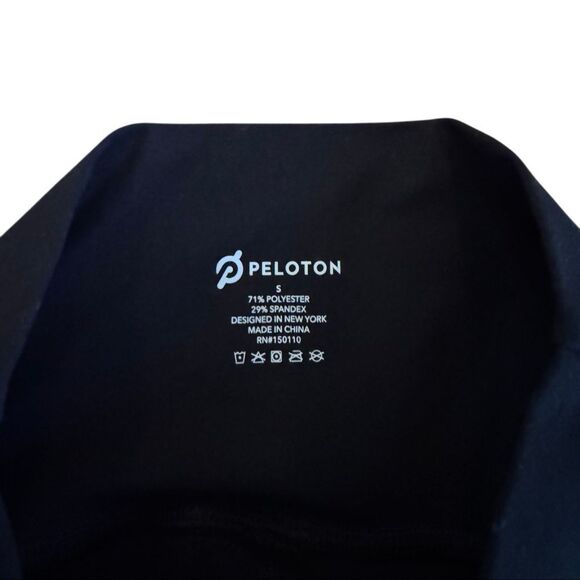 Peloton Women's Cadence Black Leggings w/ Side Logo Size Small - Picture 4 of 5